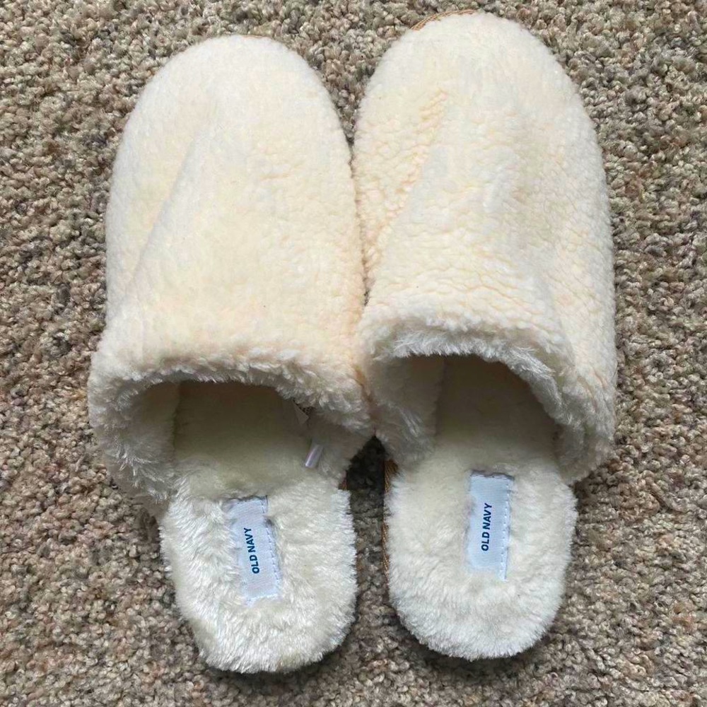 taupe slipper mules